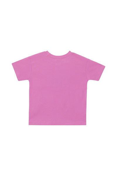 Bonds Kids Short Sleeve Crew Tee - 1915 Pink / Blue