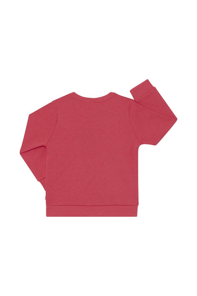 Bonds Kids Tech Sweats Pullover - Strong Blush