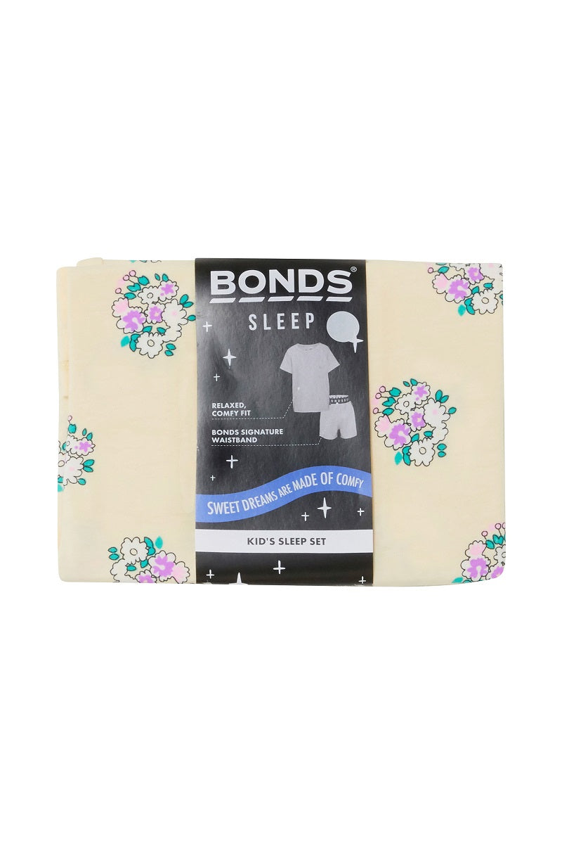 Bonds Kids Tee Sleep Set - Blooming Petals