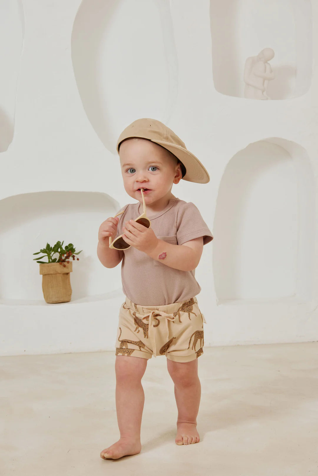 Kapow Kids Wild Life Baby Shorts