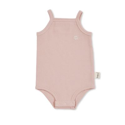 Kapow Kids Blossom Rib Singlet Bodysuit