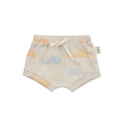 Kapow Kids Save The Whales Baby Shorts