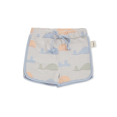 Kapow Kids Save The Whales Swim Shorts UPF50+