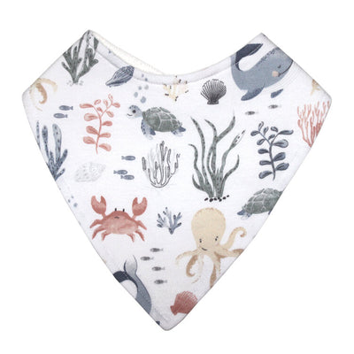 Mister Fly Dribble Bib - Ocean