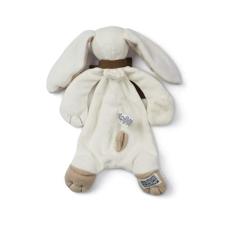 Maud n Lil Organic Ears The Bunny Comforter - White/Grey