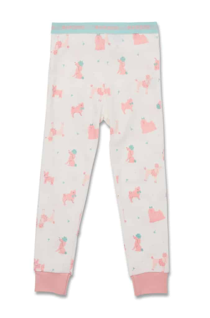 Marquise Girls Paris Puppies Pyjamas - Print