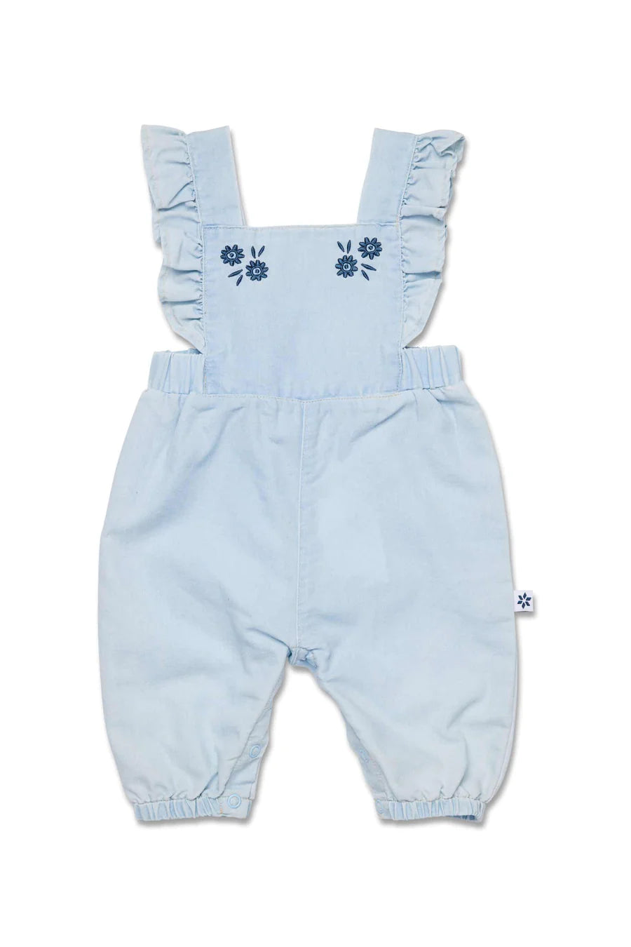 Marquise Mediterranean Dreaming Chambray Romper - Chambray