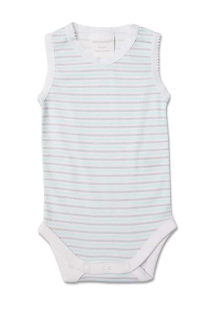 Marquise Boys 2 Pack Whale Bodysuits - White/Blue