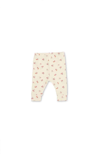 Marquise Girls Pink Posie Top and Pant Set - Pink/Print