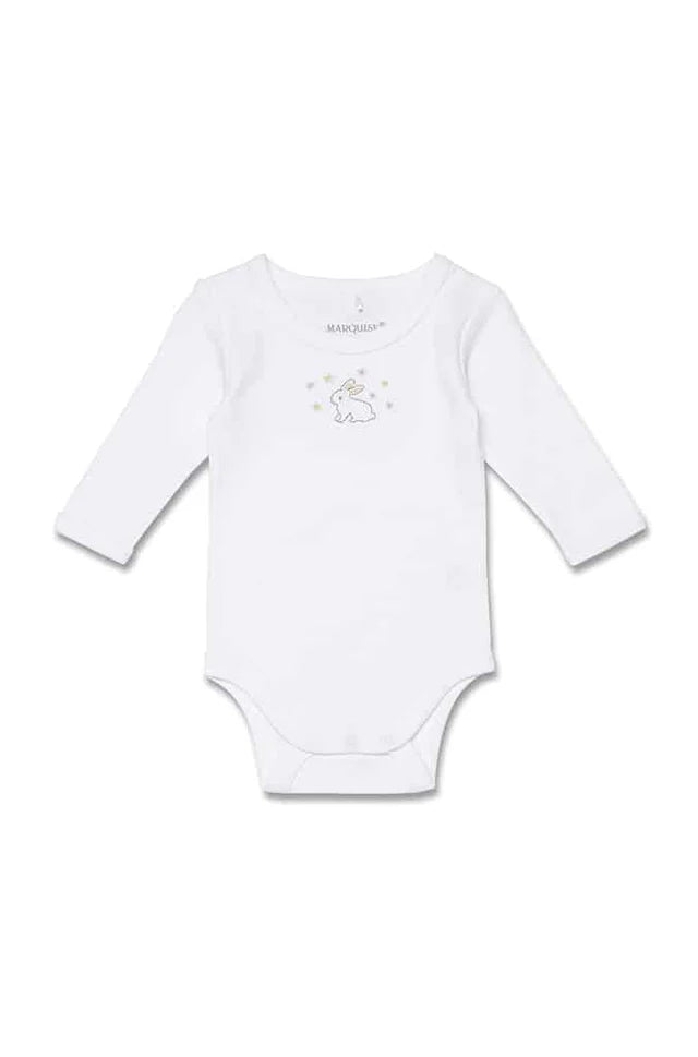 Marquise Newborn Essentials Bodysuit and Leggings - Grey/Yellow Star