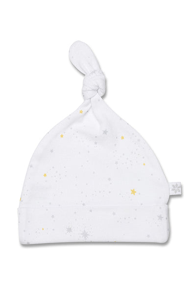 Marquise Newborn Essentials Zipsuit and Beanie - Grey/Yellow Print