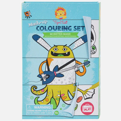 Tiger Tribe Mash-up Colouring Set - Monster Mash