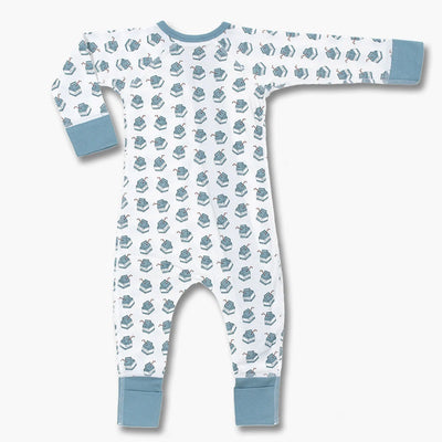 Sapling Child Organic Milk Zip Romper