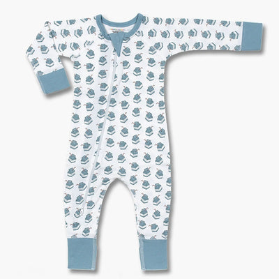 Sapling Child Organic Milk Zip Romper