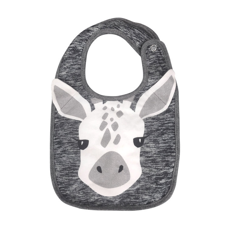 Mister Fly Face Bib - Giraffe