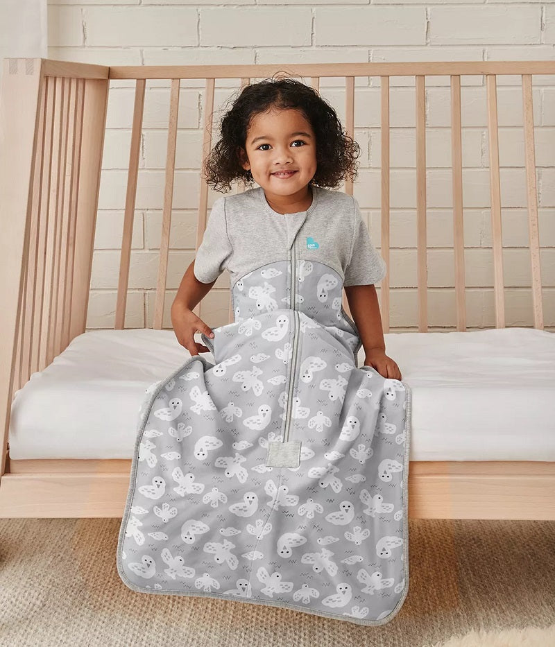 Love To Dream Organic Cotton Fleece Short Sleeve Sleep Bag 1.0 TOG G Outlet Shop For Kids