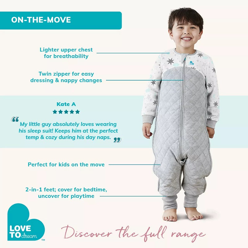 Love to dream 1.0 tog sleep suit deals