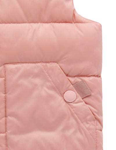 Purebaby Shower Proof Padded Vest - Nectarine