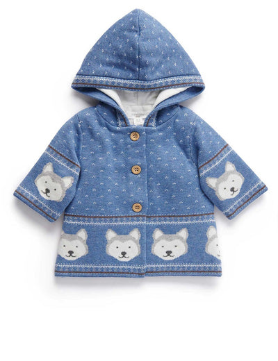 Purebaby Padded Jacket - Husky Jacquard