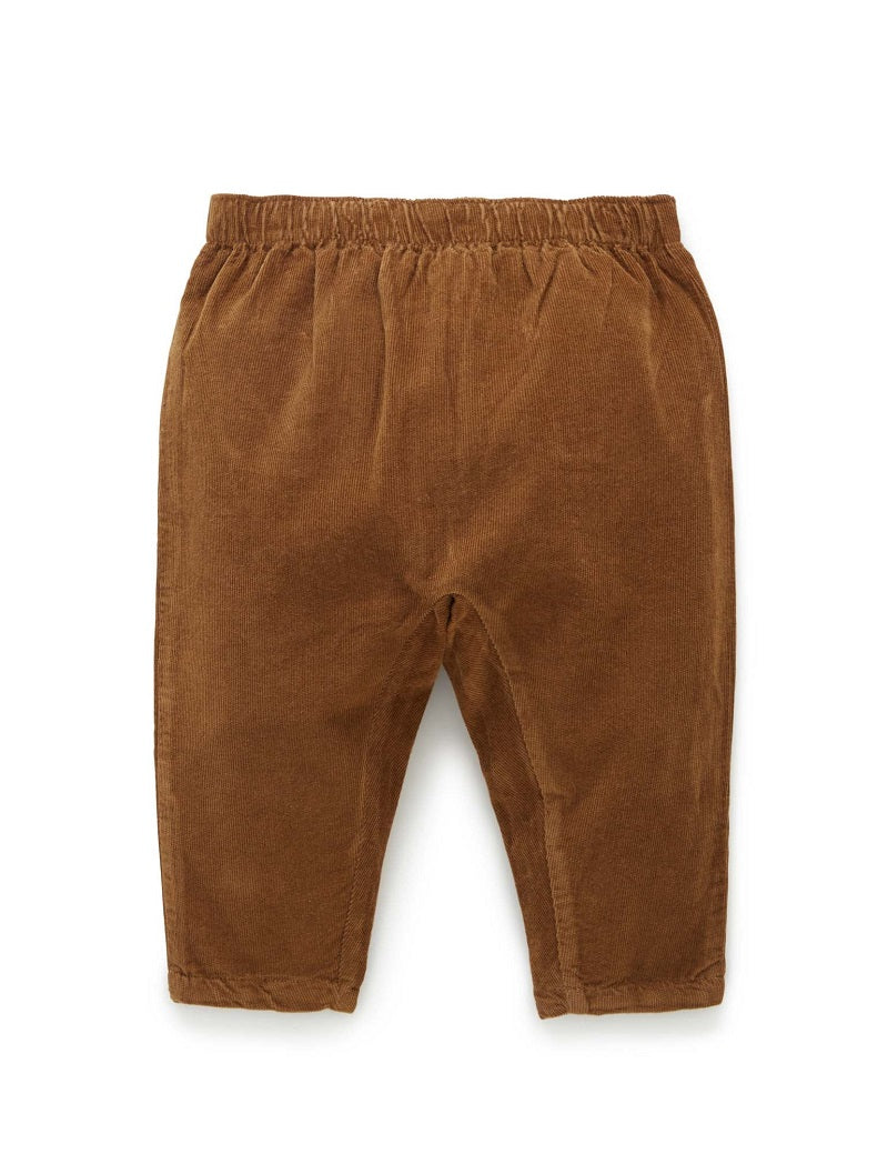 Purebaby Cord Slouch Pant - Maple