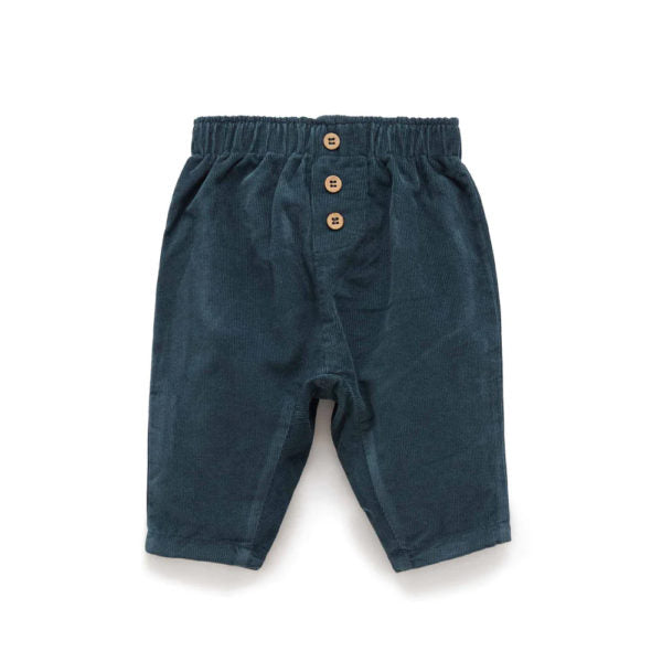 Purebaby Cord Slouch Pant - Pine