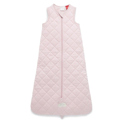 Purebaby Organic Sleeveless Sleepbag 2 TOG - Soft Pink Melange