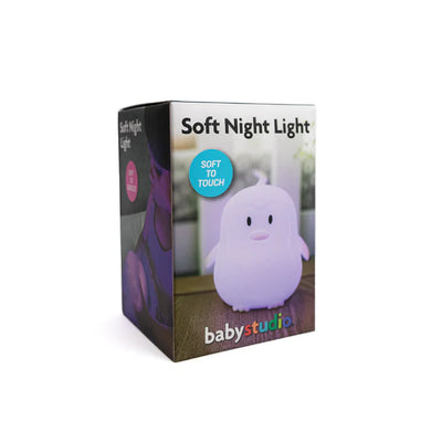 Baby Studio Soft Silicon Night Light - Penguin