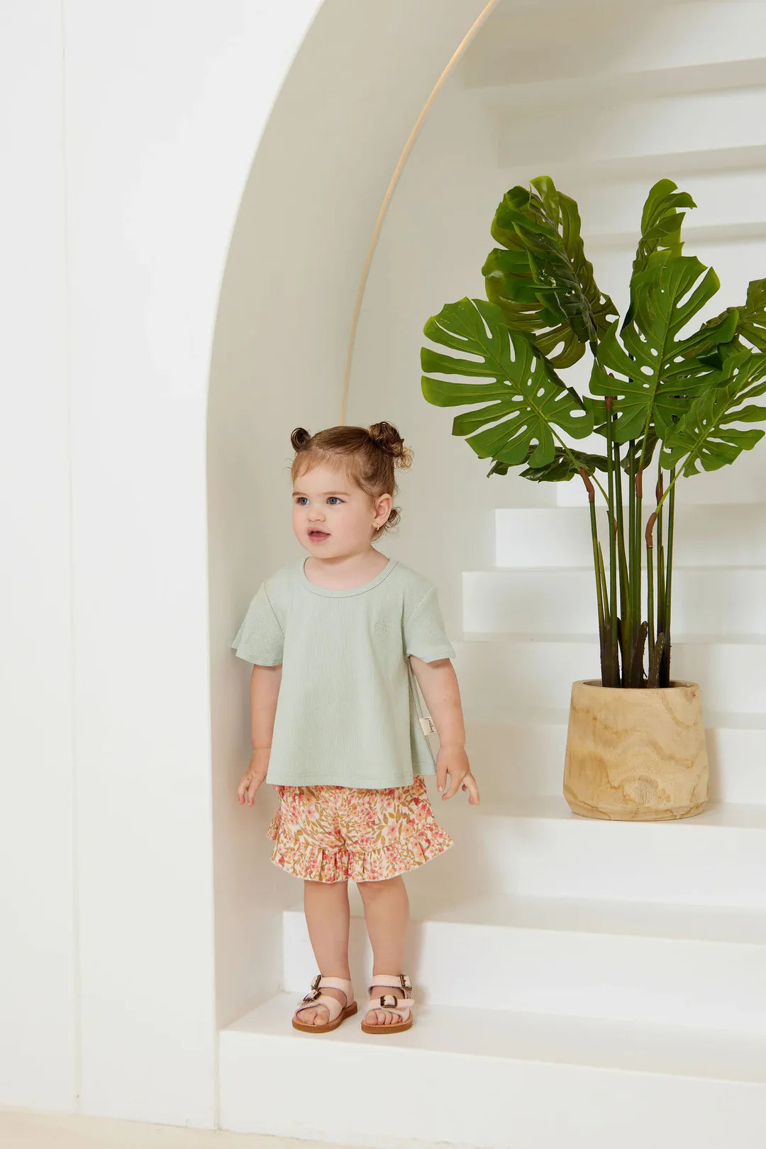 Kapow Kids Spring Blossom Frill Shorts