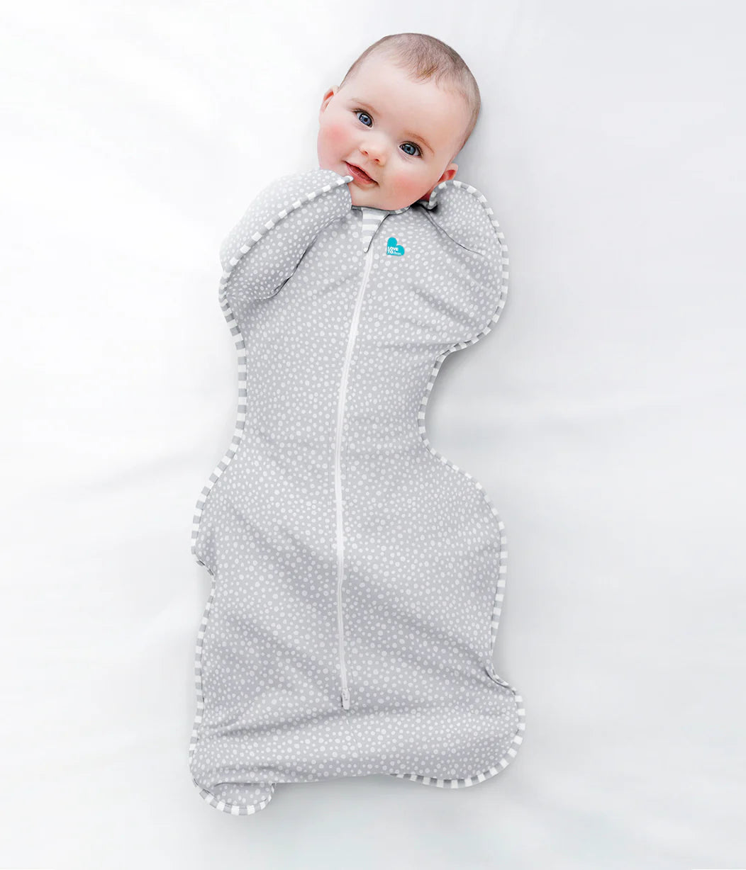 Love To Dream Swaddle Up™ Bamboo Original 1.0 TOG - Grey Dot