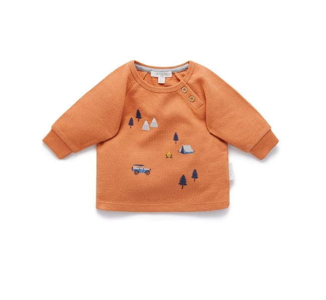 Purebaby Thick Top - Carrot