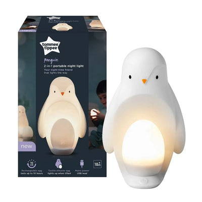 Tommee Tippee Penguin 2-In-1 Portable Night Light