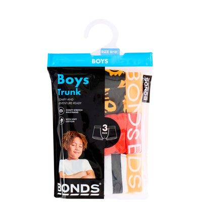 Bonds Boys Trunk 3 Pack - Cheeky Cheeto