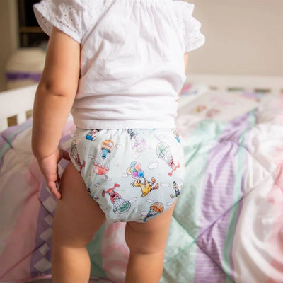 Monarch Ultimate Wipeable Cloth Nappy V3.0 With Snaps - Sesame Street Nostalgia