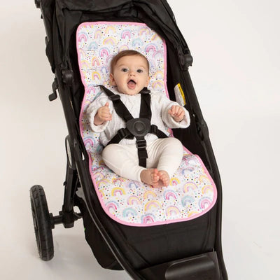 All 4 Ella Universal Pram Liner - Watercolour Rainbow