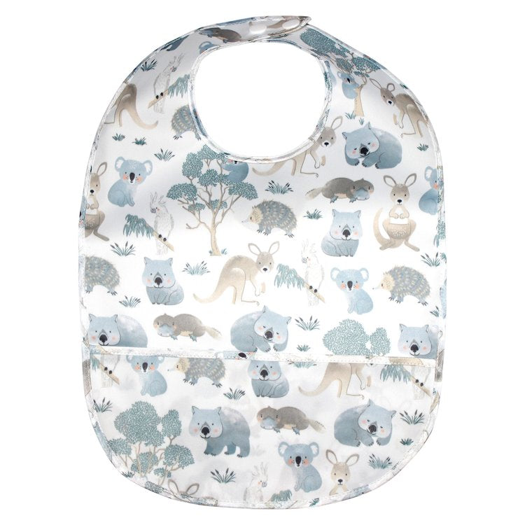 Mister Fly Wipeable Bibs - Australiana