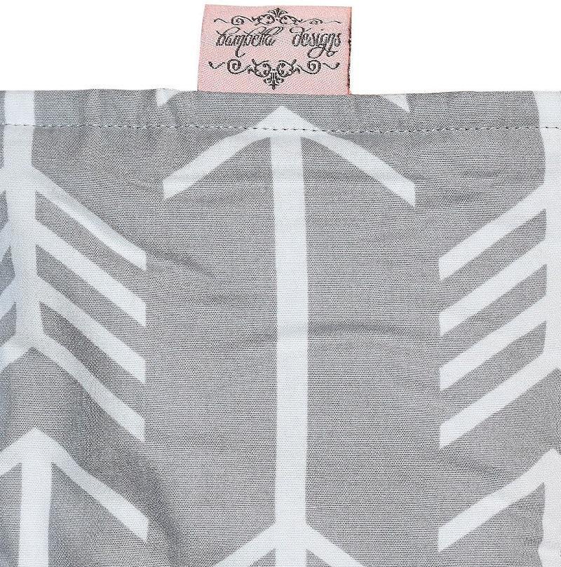 Bambella Designs Feeding Pillow Set - Arrows Grey