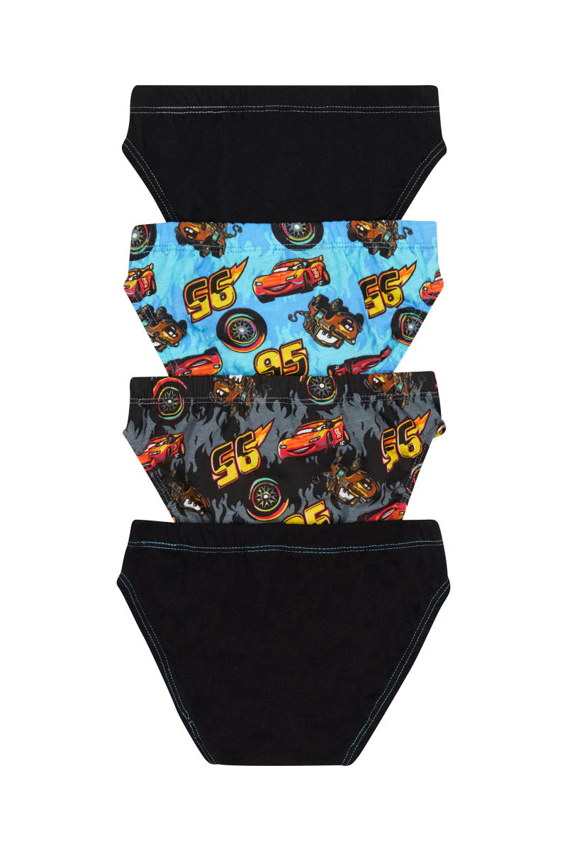 Rio Boys Cars Brief 4 Pack - Cars