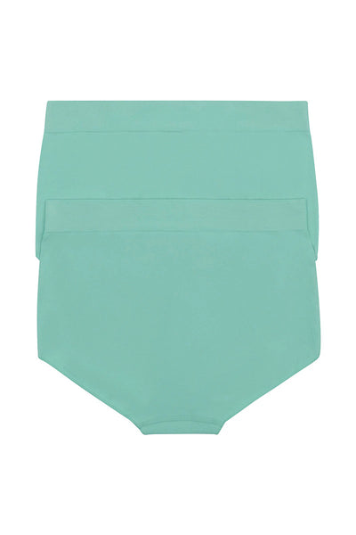 Bonds Womens Comfytails Side Seamfree Full Brief 2 Pack - Lagoonaluka