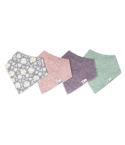 Copper Pearl Bandana Bib Set 4 Pack - Lacie