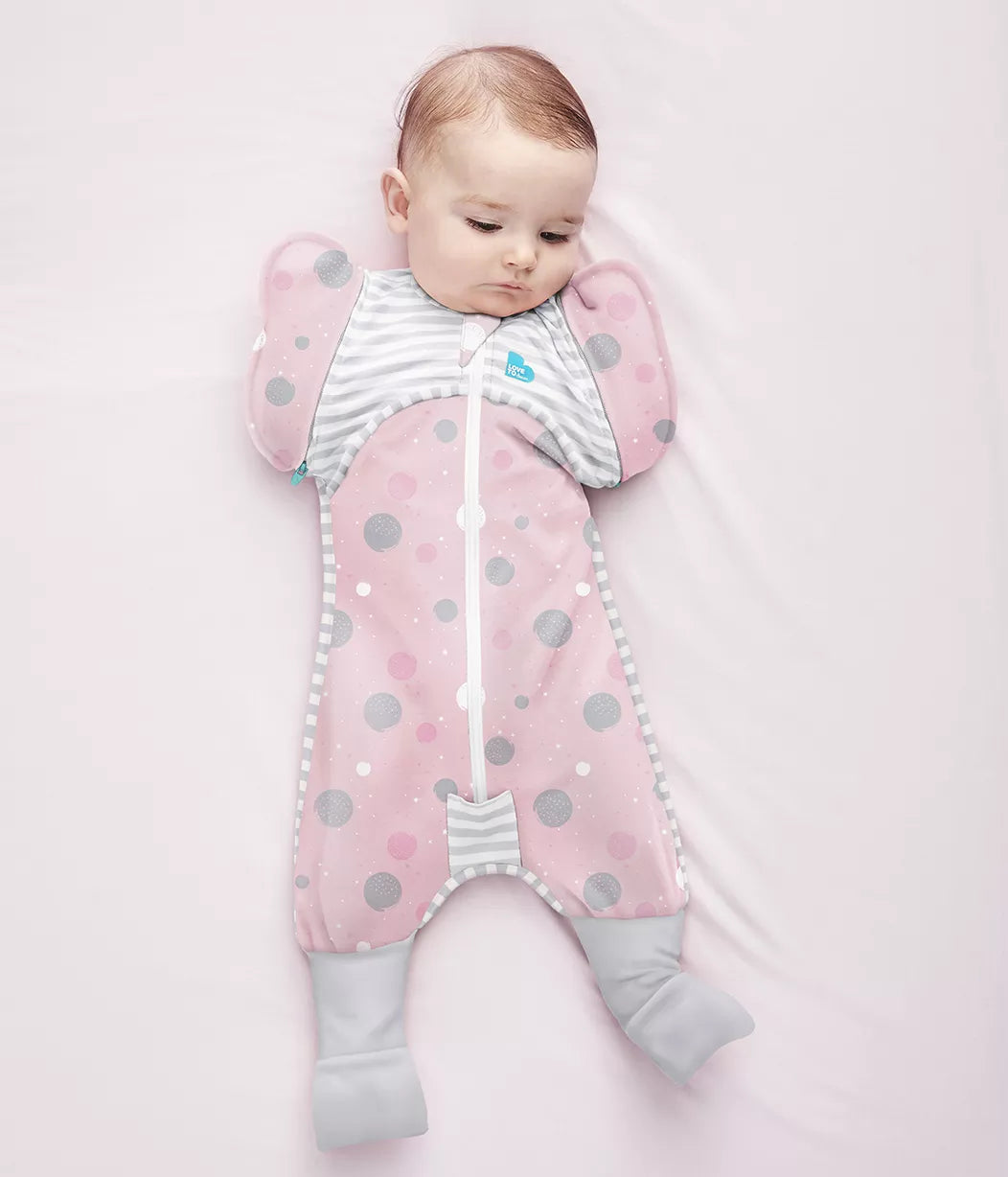 Love To Dream Swaddle Up™ Transition Suit Lite 0.2 TOG - Moon Phases Pink