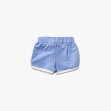 Sapling Child Organic Sardine Blue Shorts