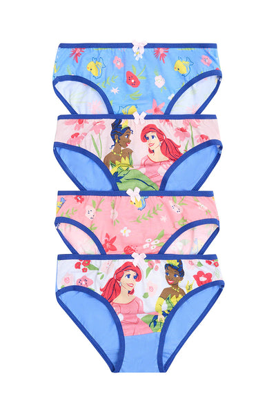 Rio Disney Girls Princess Brief 4 Pack - Princess