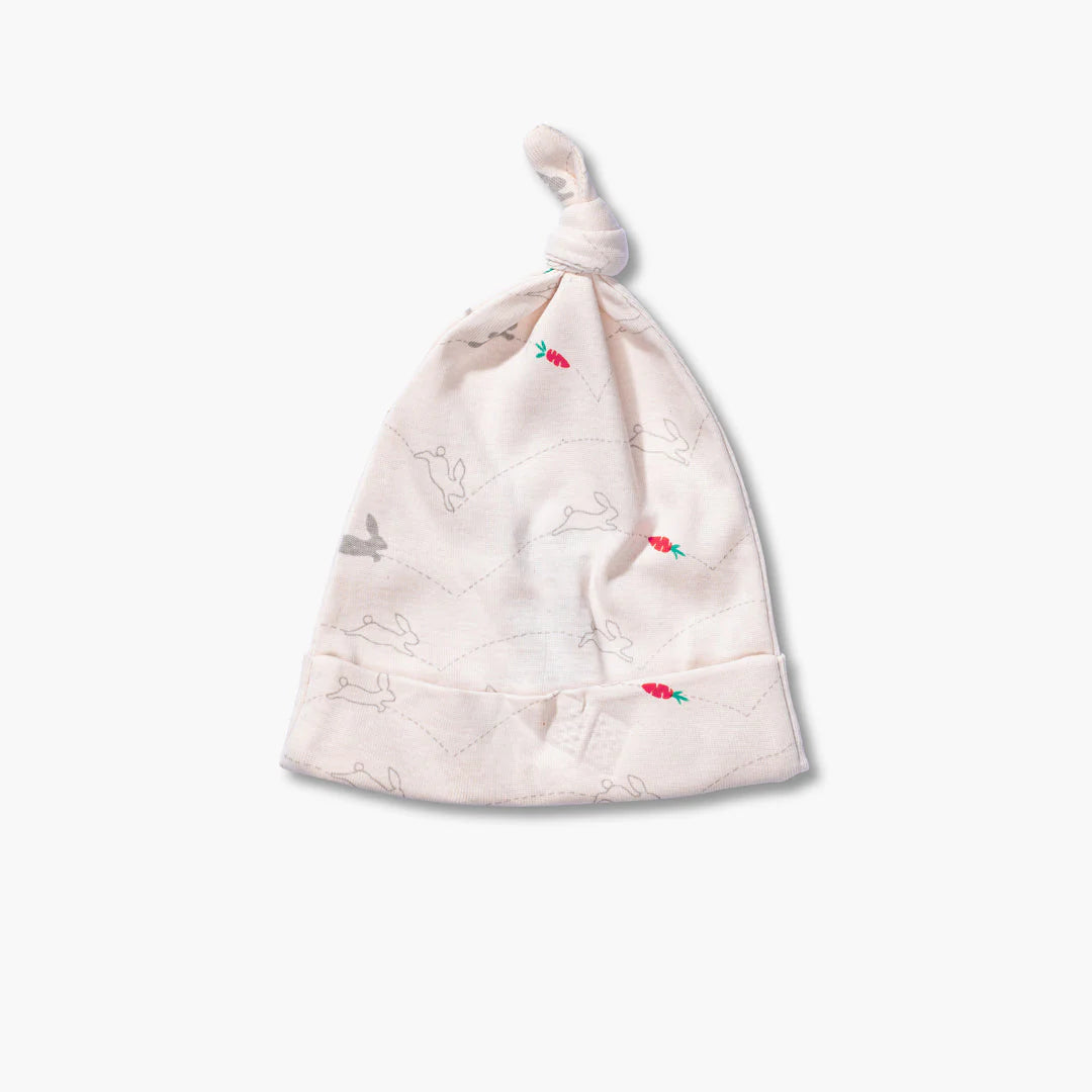 Sapling Child Organic Bunnies Knotted Hat
