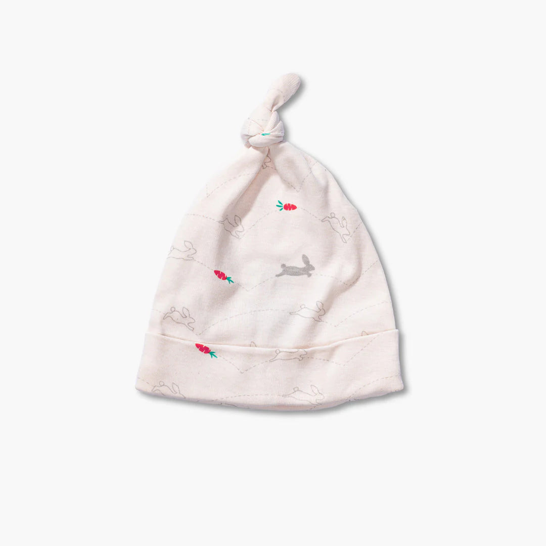 Sapling Child Organic Bunnies Knotted Hat