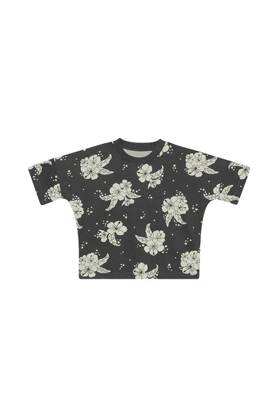 Bonds Kids Drop Shoulder Tee - Starlit Hibiscus