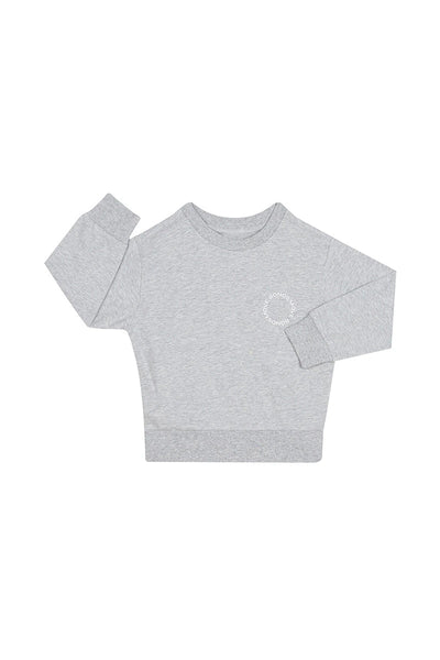 Bonds Kids Move Terry Pullover - New Grey Marle