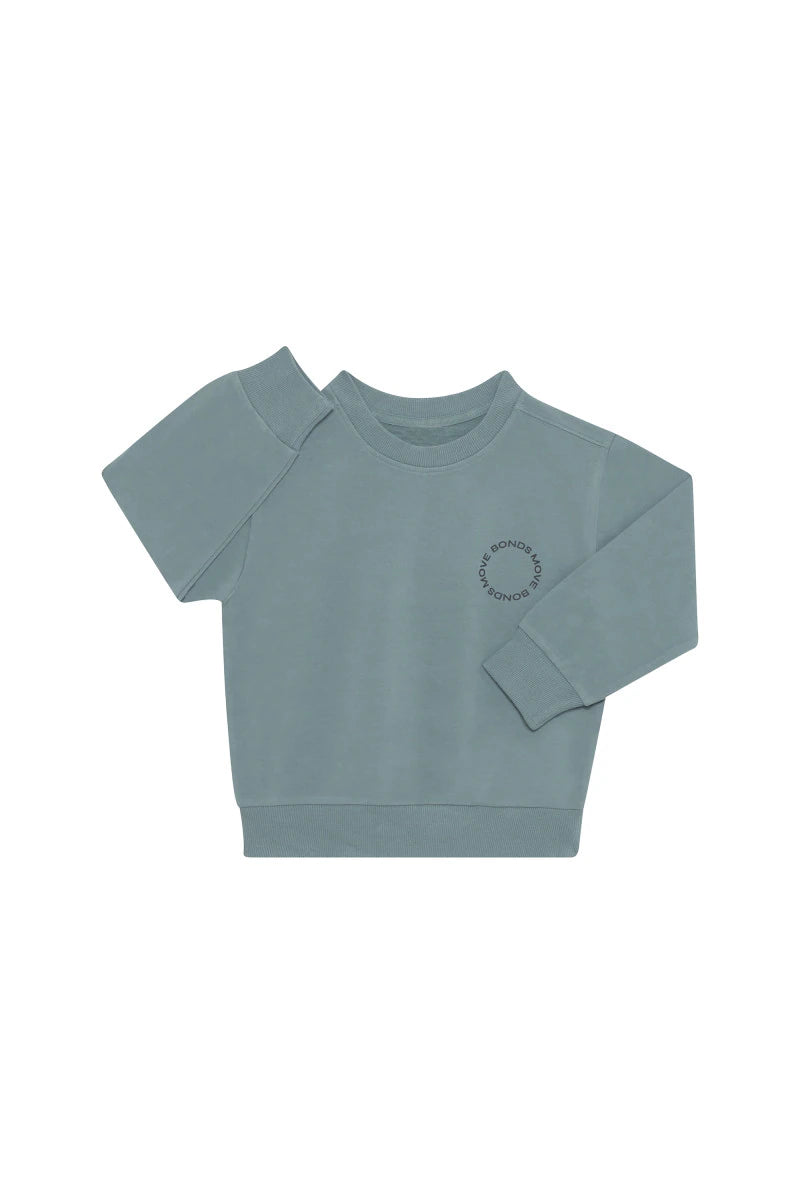 Bonds Kids Move Terry Pullover - Mountain Fog