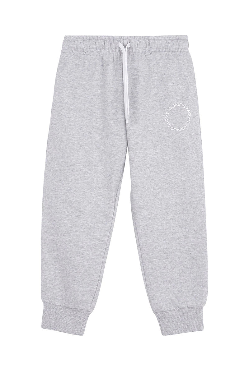 Bonds Kids Move Terry Trackie - New Grey Marle