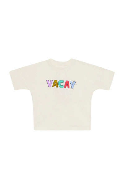 Bonds Kids Short Sleeve Drop Shoulder Tee - Bonds Vacay