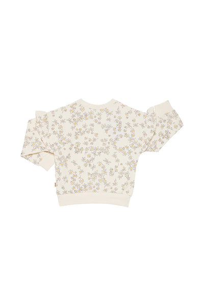 Bonds Kids Soft Threads Frill Pullover - Field Of Daisies